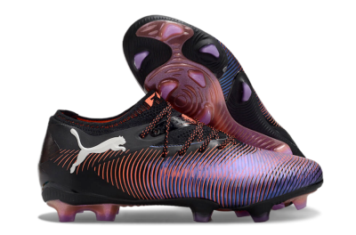 Puma Future 8 Ultimate FG Football Boots - Black/Purple/Red