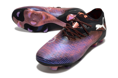 Puma Future 8 Ultimate FG Football Boots - Black/Purple/Red