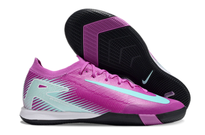 Nike Air Zoom Mercurial Vapor 16 Elite IC Football Shoes - Purple/Jade/White