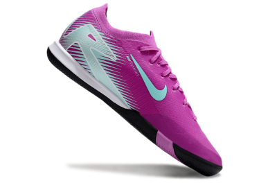 Nike Air Zoom Mercurial Vapor 16 Elite IC Football Shoes - Purple/Jade/White