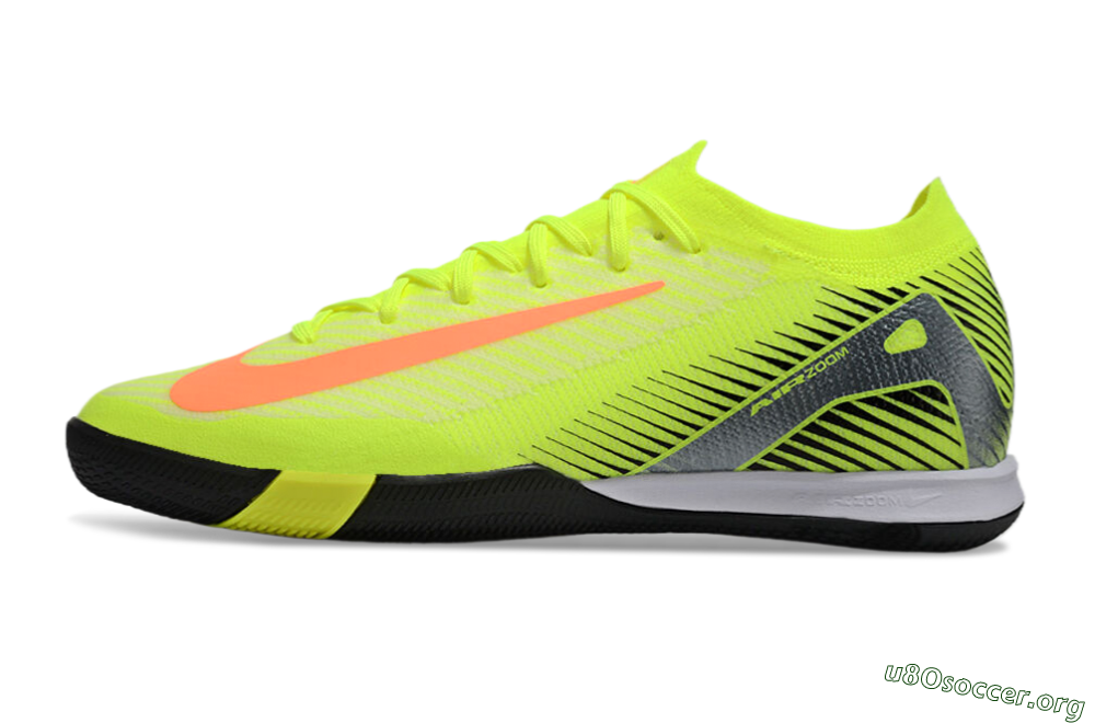 Nike Air Zoom Mercurial Vapor 16 Elite IC Football Shoes - Yellow/Orange/Silver 3