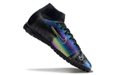 Nike Air Zoom Mercurial Superfly 10 Elite TF Football Shoes - LaserYellow/Black