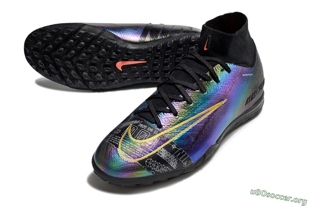 Nike Air Zoom Mercurial Superfly 10 Elite TF Football Shoes - LaserYellow/Black 0