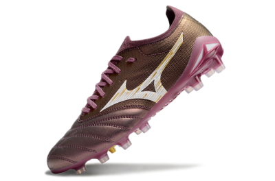 Mizuno Morelia Neo 4 FG Football Boots - Red/White/Gold