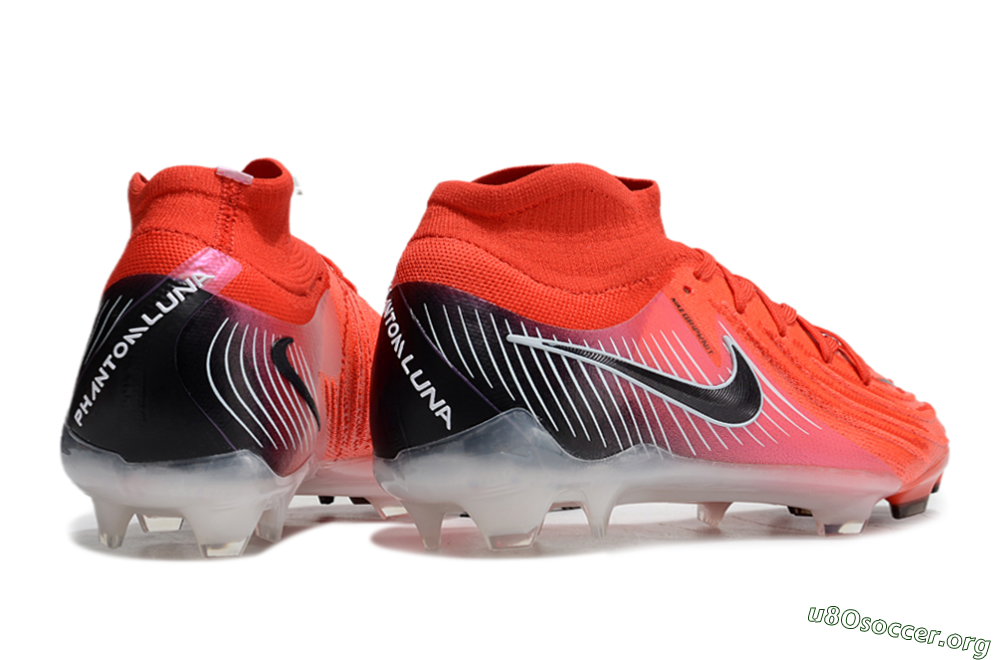 Nike Phantom Luna Elite NU FG Football Boots - Red/Black/White 6