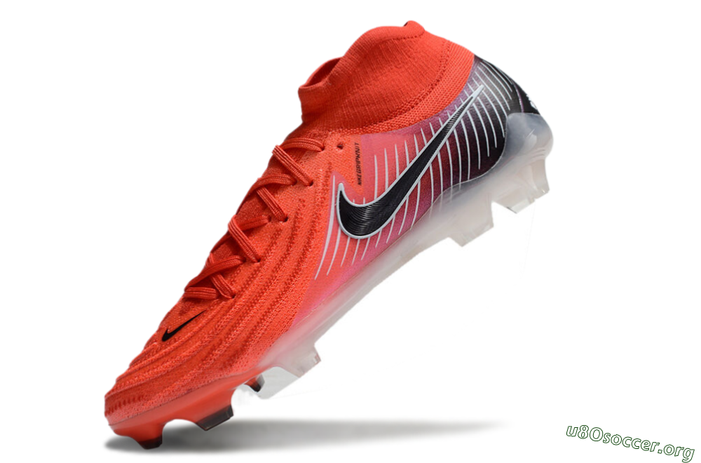 Nike Phantom Luna Elite NU FG Football Boots - Red/Black/White 5