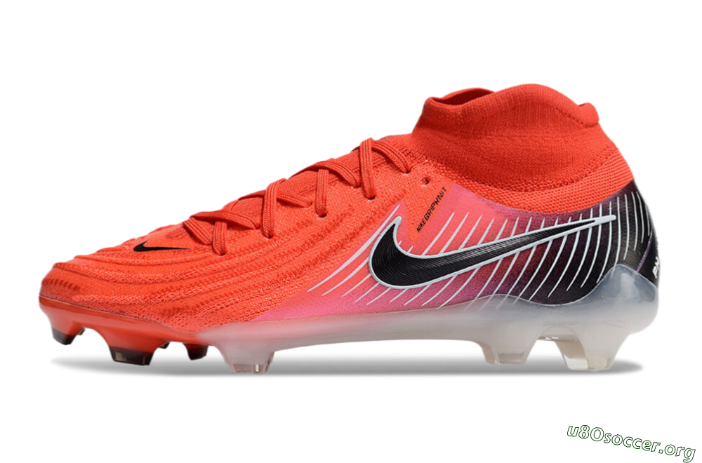 Nike Phantom Luna Elite NU FG Football Boots - Red/Black/White 3