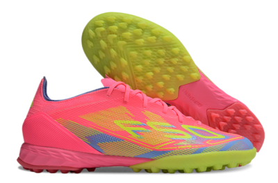 Adidas F50 Pro TF Football Shoes - Pink/Blue/Yellow