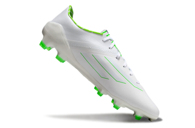 Adidas F50 Adizero FG Football Boots - White/Green