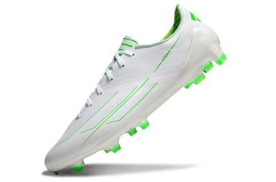 Adidas F50 Adizero FG Football Boots - White/Green