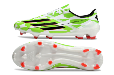 Adidas F50 Adizero Elite FG Football Boots - White/Black/Green/Pink