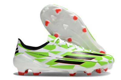 Adidas F50 Adizero Elite FG Football Boots - White/Black/Green/Pink