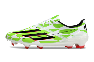 Adidas F50 Adizero Elite FG Football Boots - White/Black/Green/Pink