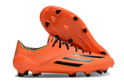 Adidas F50 Adizero FG Football Boots - Red/Black/Yellow