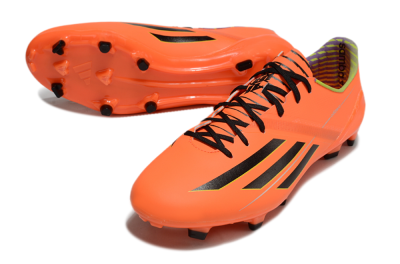 Adidas F50 Adizero FG Football Boots - Red/Black/Yellow