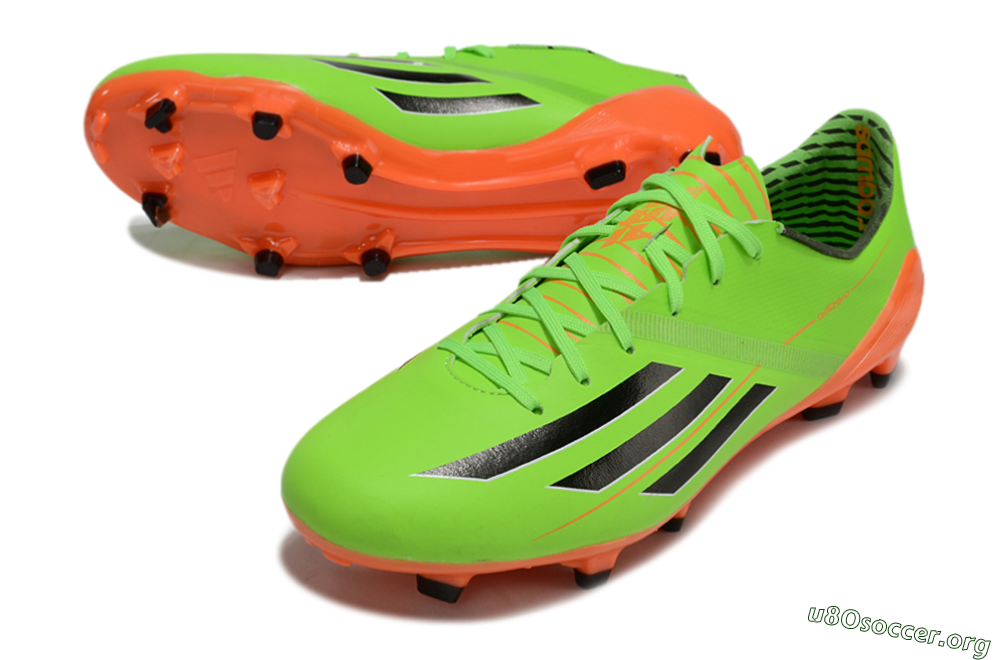 Adidas F50 Adizero FG Football Boots - Yellow/Black/Red 0