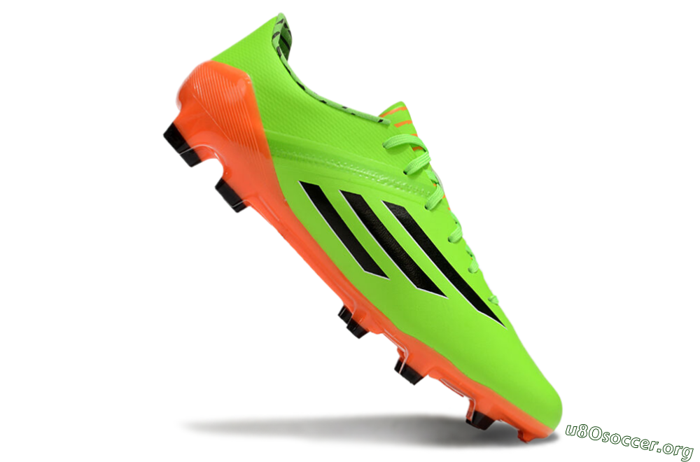 Adidas F50 Adizero FG Football Boots - Yellow/Black/Red 4