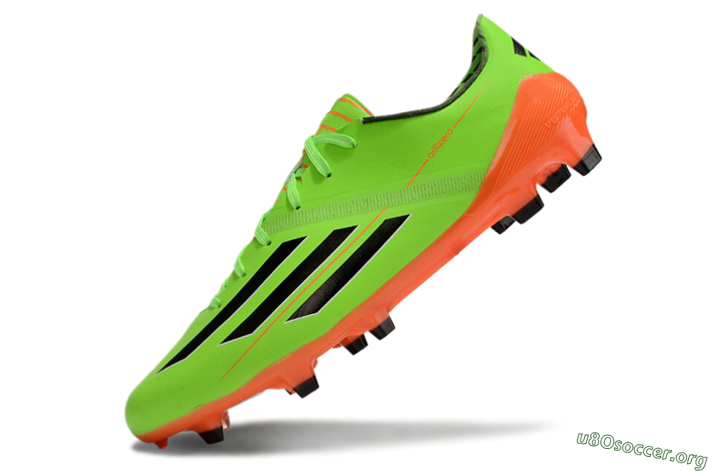 Adidas F50 Adizero FG Football Boots - Yellow/Black/Red 5