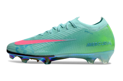 Nike Air Zoom Mercurial Vapor 16 Elite FG Football Boots - Jade/Pink/Yellow