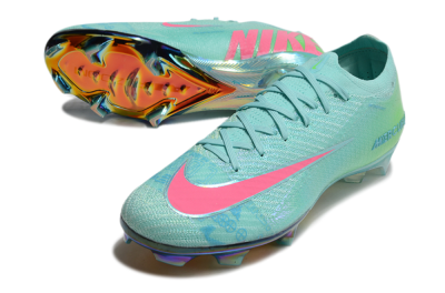Nike Air Zoom Mercurial Vapor 16 Elite FG Football Boots - Jade/Pink/Yellow