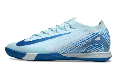 Nike Air Zoom Mercurial Vapor 16 Elite IC Football Shoes - Jade/Blue/White