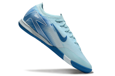 Nike Air Zoom Mercurial Vapor 16 Elite IC Football Shoes - Jade/Blue/White