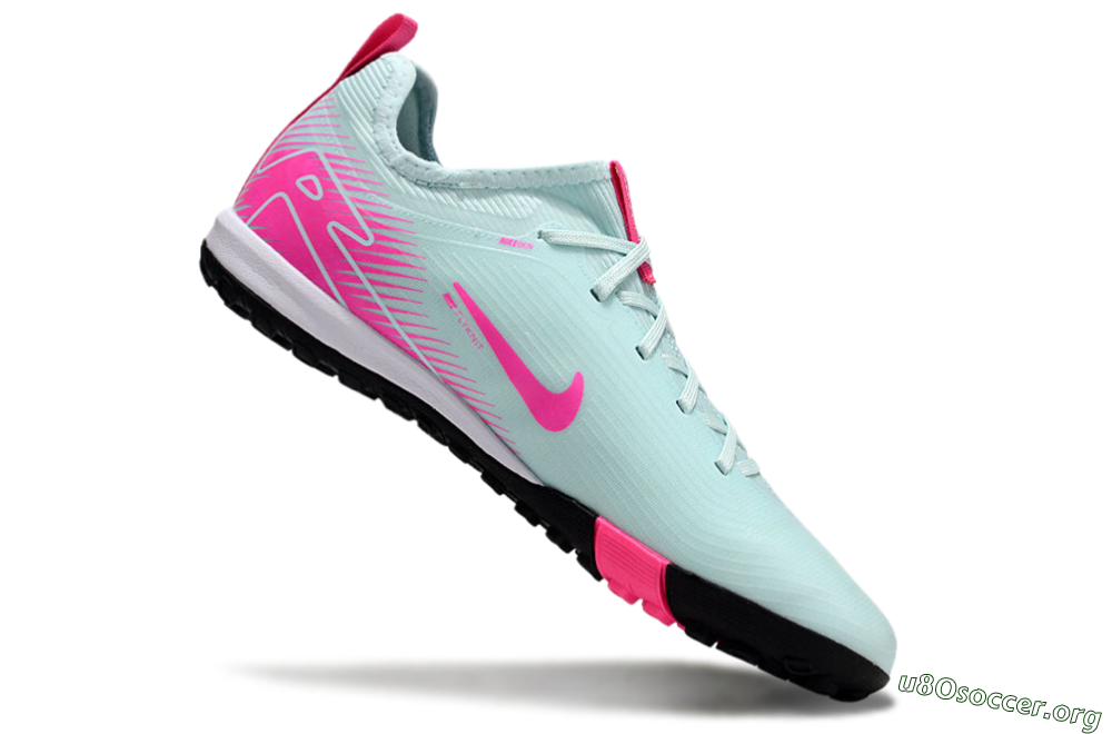 Nike Air Zoom Mercurial Vapor 16 Pro TF Football Shoes - Jade/Pink/White 5
