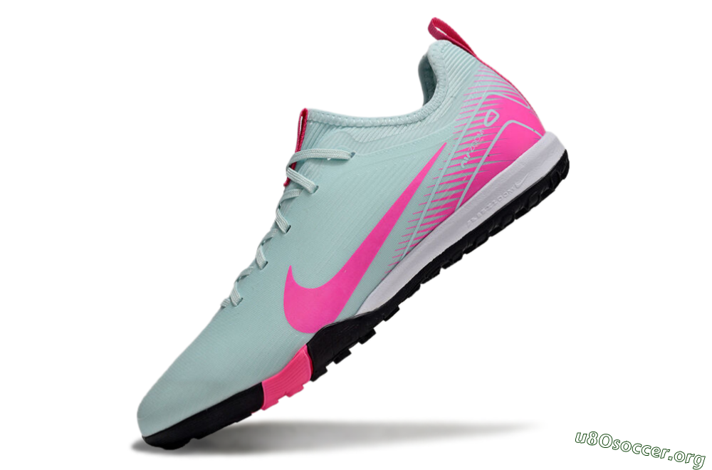 Nike Air Zoom Mercurial Vapor 16 Pro TF Football Shoes - Jade/Pink/White 6