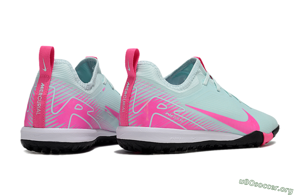 Nike Air Zoom Mercurial Vapor 16 Pro TF Football Shoes - Jade/Pink/White 7