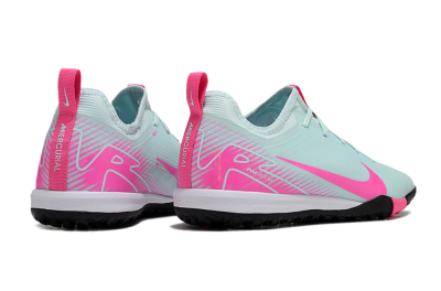 Nike Air Zoom Mercurial Vapor 16 Pro TF Football Shoes - Jade/Pink/White