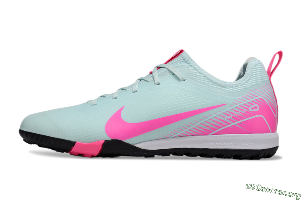 Nike Air Zoom Mercurial Vapor 16 Pro TF Football Shoes - Jade/Pink/White 3
