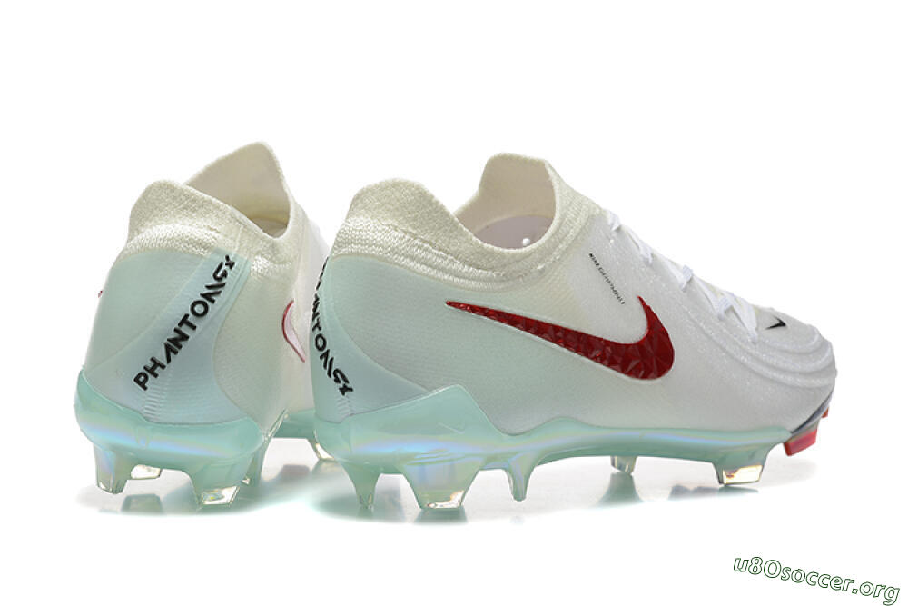 Nike Phantom Luna Elite FG Football Boots - White/Red/Jade 9
