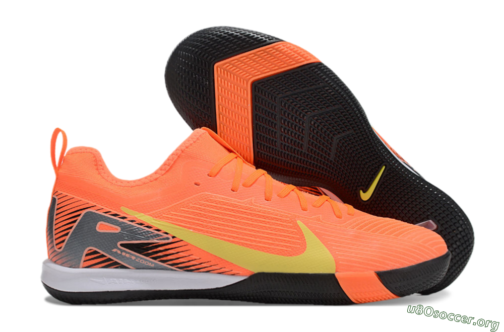 Nike Air Zoom Mercurial Vapor 16 Pro IC Football Shoes - Red/Yellow/White 2