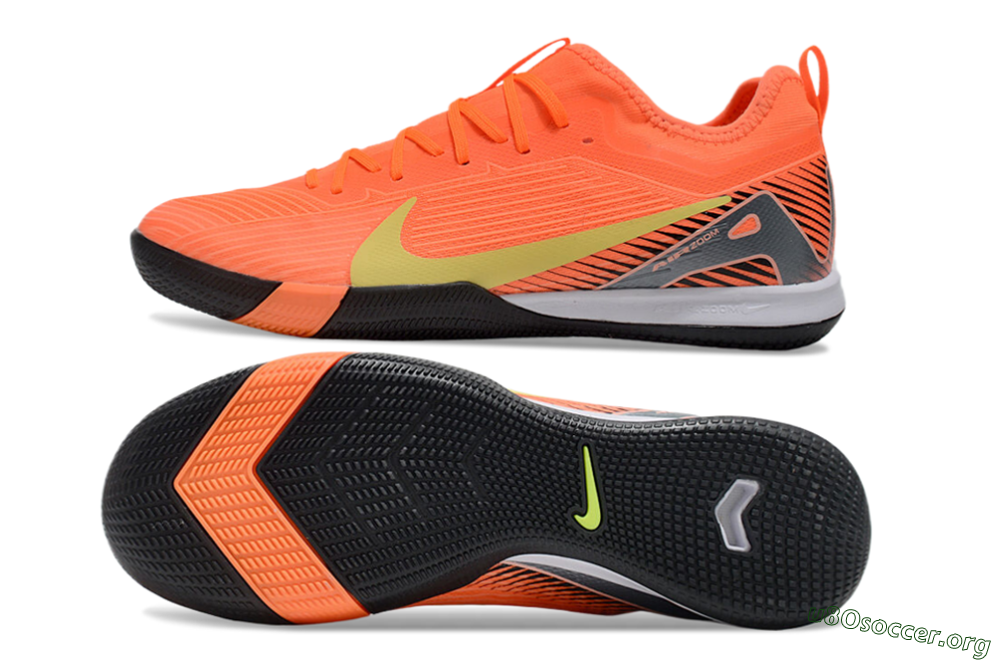 Nike Air Zoom Mercurial Vapor 16 Pro IC Football Shoes - Red/Yellow/White 1