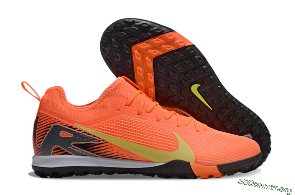 Nike Air Zoom Mercurial Vapor 16 Pro TF Football Shoes - Red/Yellow/White 2