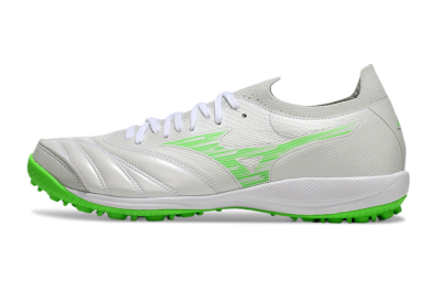 Mizuno Morelia Neo Sala M8 TF Football Shoes - Grey/Green/White
