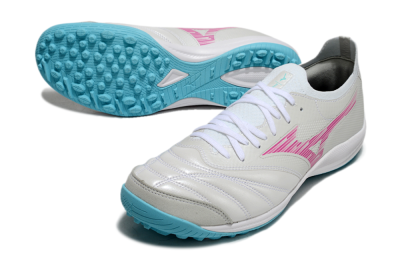 Mizuno Morelia Neo Sala M8 TF Football Shoes - Beige/Pink/Grey