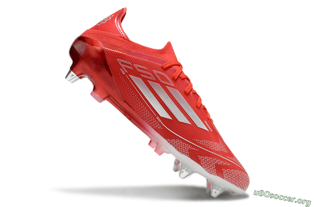 Adidas F50 Elite SG Football Boots - Red/Silver 4