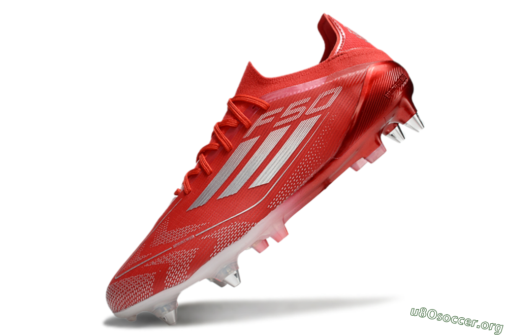 Adidas F50 Elite SG Football Boots - Red/Silver 5