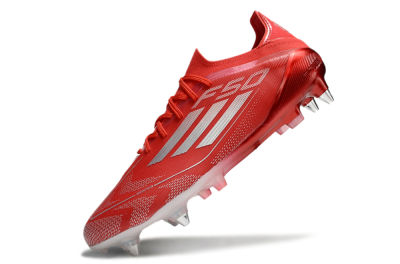 Adidas F50 Elite SG Football Boots - Red/Silver