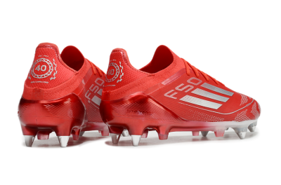 Adidas F50 Elite SG Football Boots - Red/Silver
