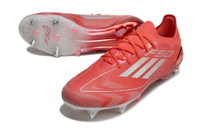 Adidas F50 Elite SG Football Boots - Red/Silver