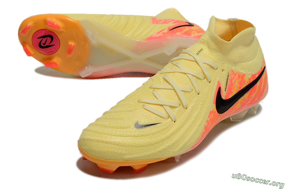 Nike Phantom Luna Elite NU FG Football Boots - Yellow/Black/Red 0