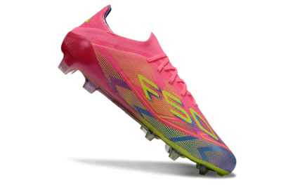 Adidas F50 Elite FG Football Boots - Pink/Blue/Yellow