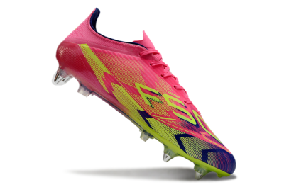 Adidas F50 Elite SG Football Boots - Pink/Blue/Yellow