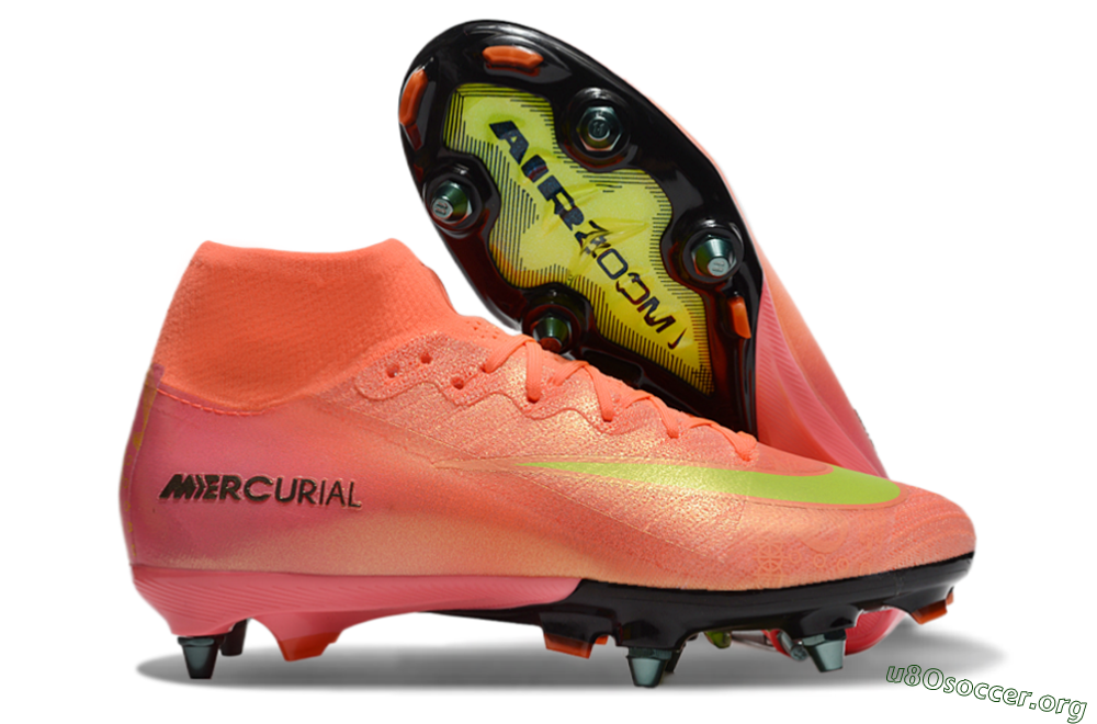 Nike Air Zoom Mercurial Superfly 10 Elite SG Football Boots - Red/Yellow/Black 2
