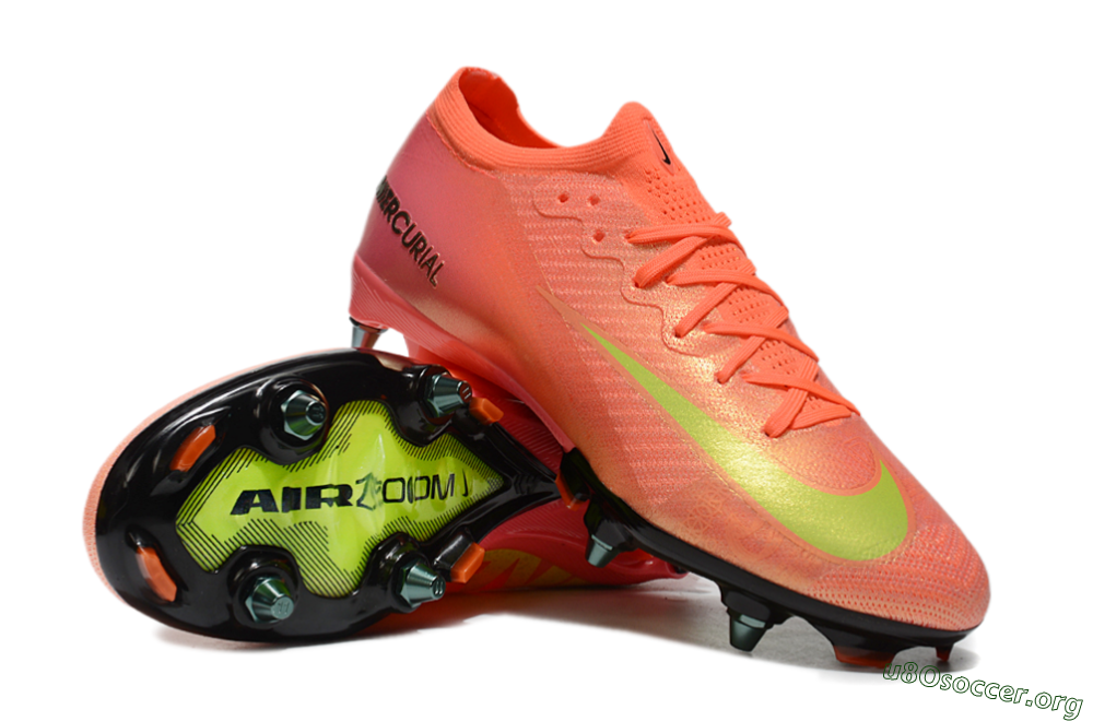 Nike Air Zoom Mercurial Vapor 16 Elite SG Football Boots - Red/Yellow/Black 0