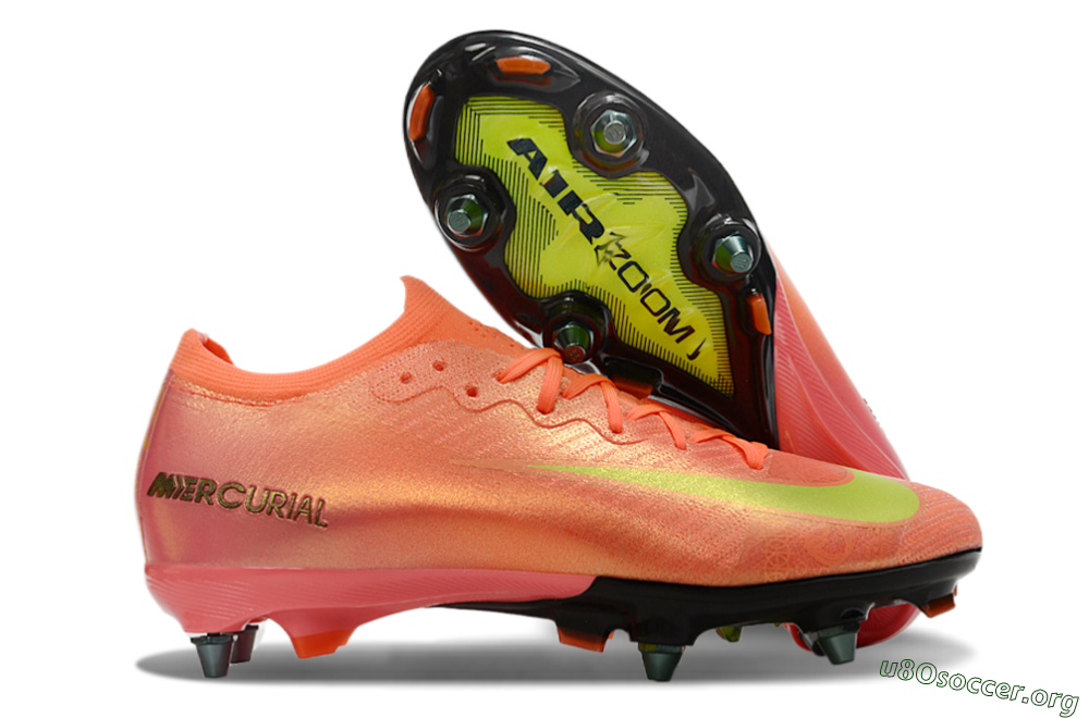 Nike Air Zoom Mercurial Vapor 16 Elite SG Football Boots - Red/Yellow/Black 2