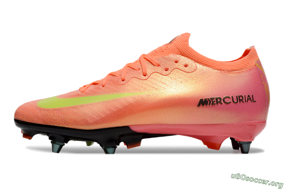 Nike Air Zoom Mercurial Vapor 16 Elite SG Football Boots - Red/Yellow/Black 3