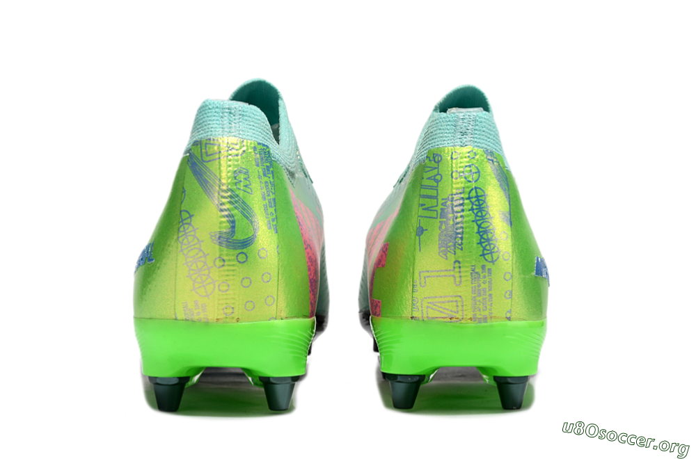 Nike Air Zoom Mercurial Vapor 16 Elite SG Football Boots - Jade/Pink/Blue 5